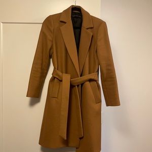 Zara woman camel coat